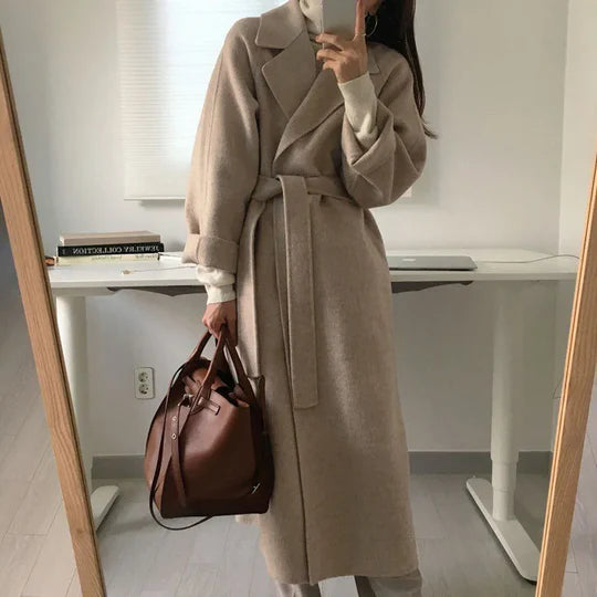 Celestine Wrap Wool Coat