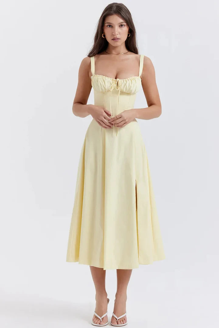 Amalia Corset Midi Dress