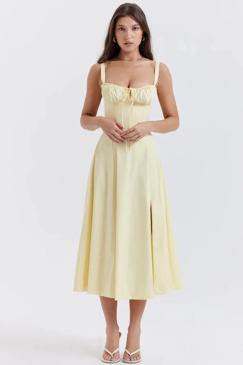 Amalia Corset Midi Dress