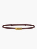 Rosetta Slim Lock Leather Belt