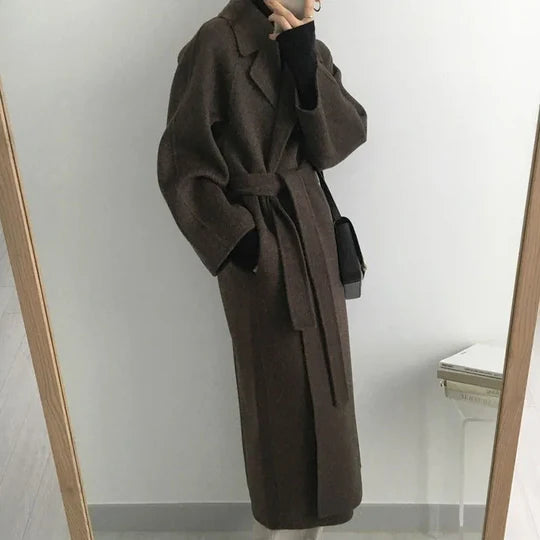 Celestine Wrap Wool Coat