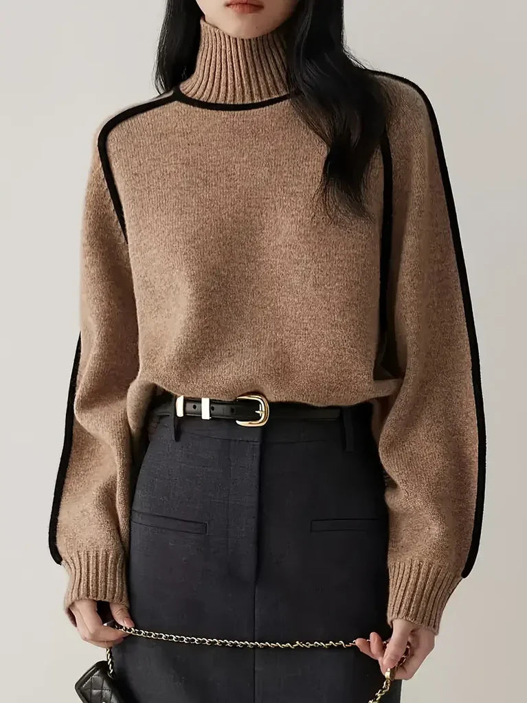 Caterina Contrast Trim Sweater