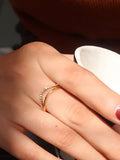 Soraya Dual Arc Ring