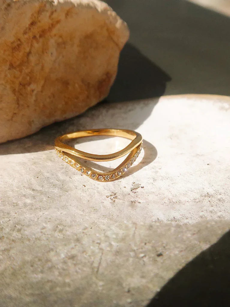 Soraya Dual Arc Ring