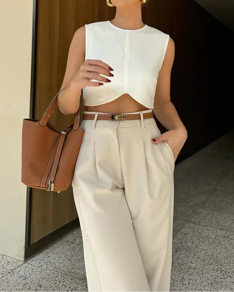 Giovanna Pleated Pants
