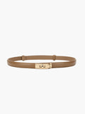 Noemi Slim Leather Belt