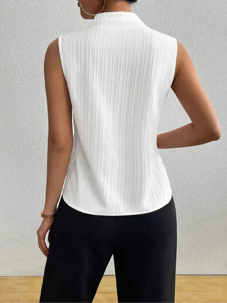 Valentina Sleeveless Rib Top