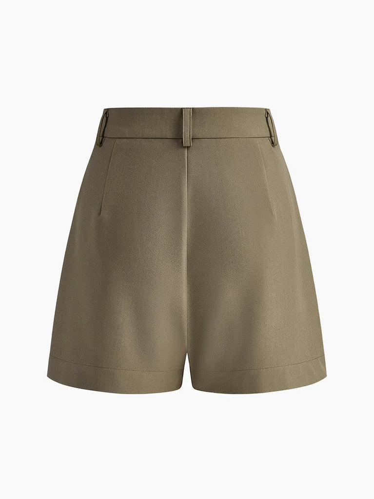 Elisa Tailored Pleated Shorts