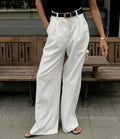 Luciana Tailored Wide-Leg Pants