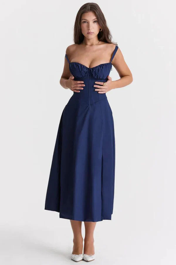 Amalia Corset Midi Dress