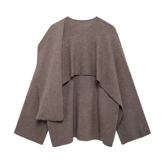 Calista Drape Wool Jacket