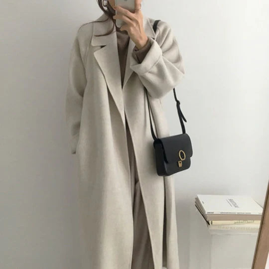 Celestine Wrap Wool Coat